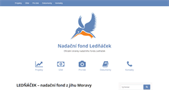 Desktop Screenshot of lednacek.cz
